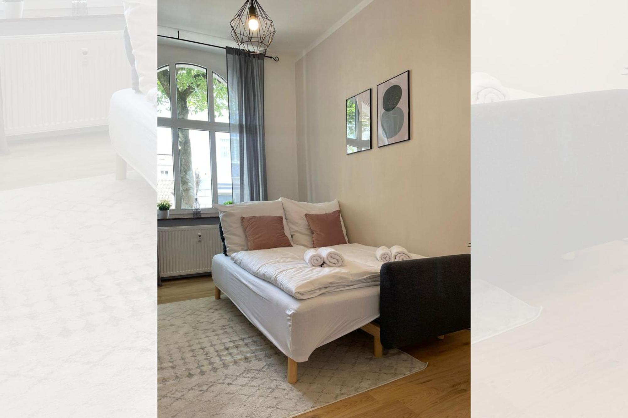 Peter Apartments - Premium Wohnung I 95Qm I 3 Schlafzimmer I Grosses Bad I Kueche I Wohnzimmer I Tv ฟุลดา ภายนอก รูปภาพ